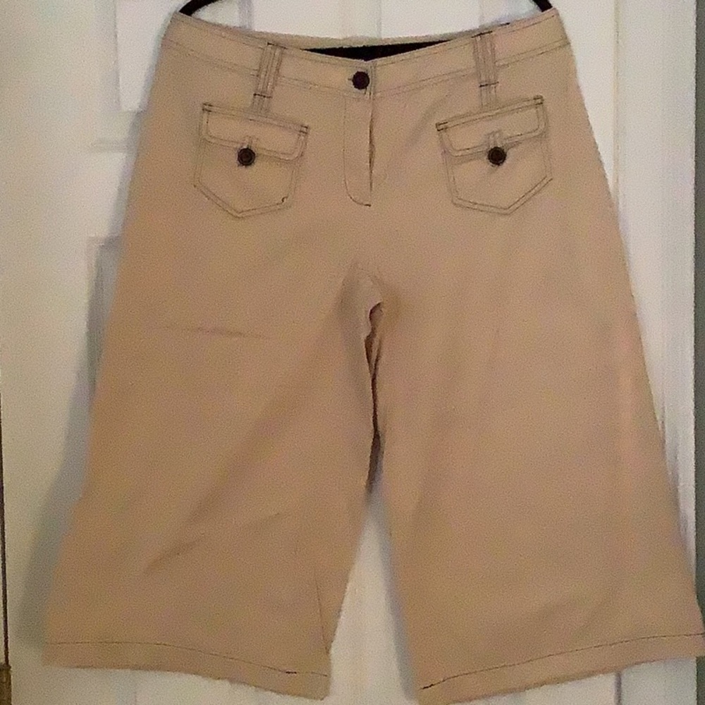 Wide Leg Capris